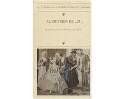 Kaft van Al ziet men de lui.. - blijspel uit de 16de en 17de eeuw