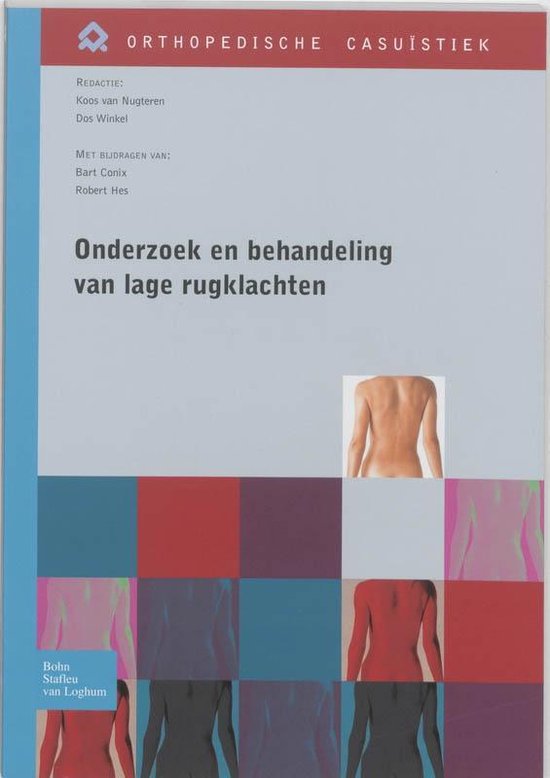 Kaft van Orthopedische casuïstiek - Onderzoek en behandeling van lage rugklachten