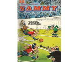 Kaft van Sammy; Voetbal is oorlog