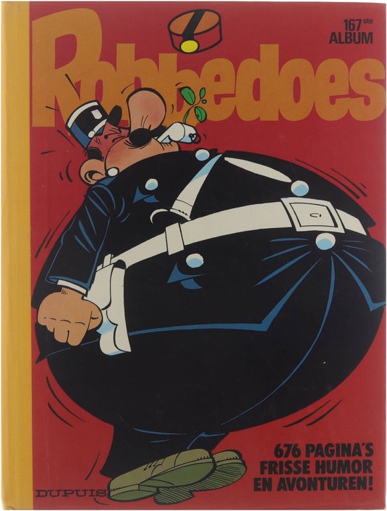 Kaft van Robbedoes album 167