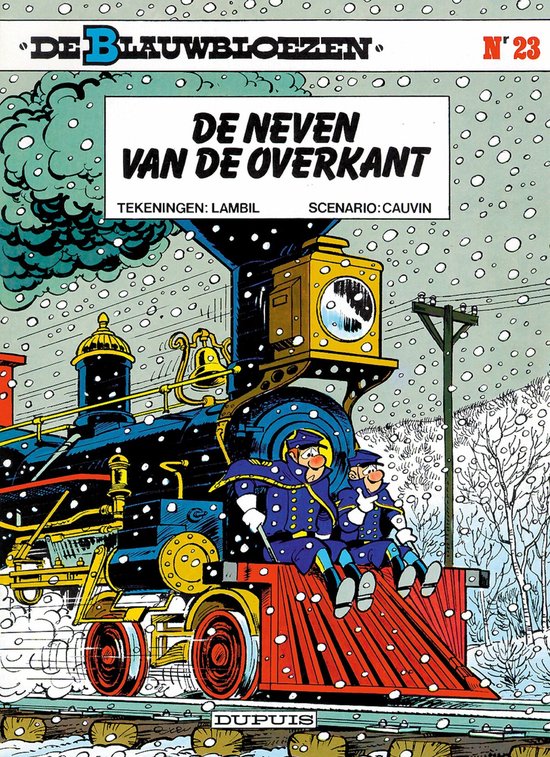 Kaft van De Blauwbloezen 23 - Neven van de overkant
