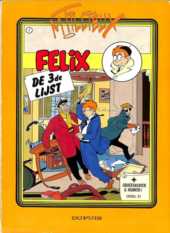 Kaft van Felix 7: De derde lijst