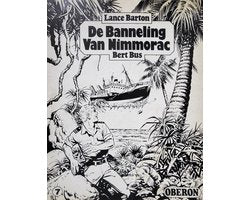 Kaft van Oberon zwart wit reeks - Banneling van nimmorac