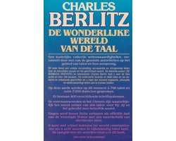 Kaft van Wonderlyke wereld van de taal