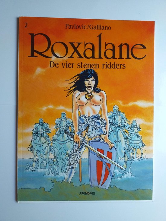 Kaft van Roxalane 2: De vier stenen ridders