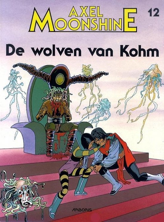 Kaft van Axel moonshine 12. de wolven van kohm