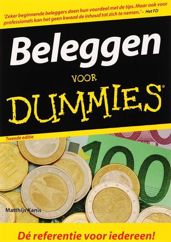 Kaft van Beleggen Voor Dummies