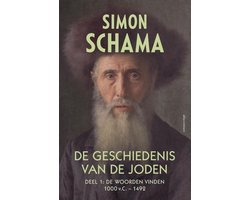 Kaft van De geschiedenis van de joden Deel 1 de we woorden vinden 1000 v.C. - 1492