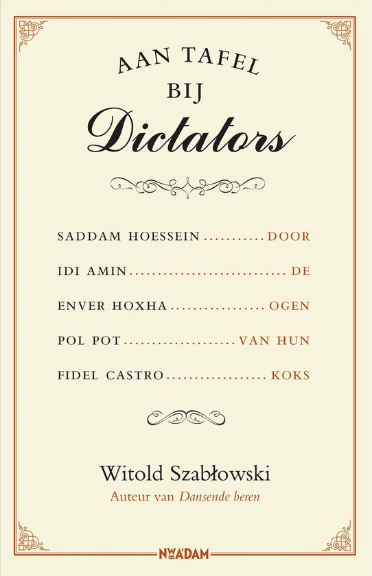 Kaft van Aan tafel bij dictators