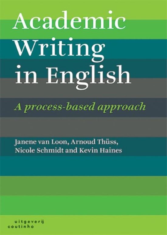 Kaft van Academic writing in English