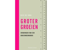 Kaft van Groter groeien