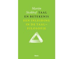 Kaft van Taal en betekenis