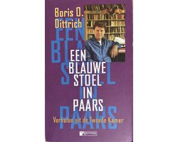Kaft van Blauwe Stoel In Paars