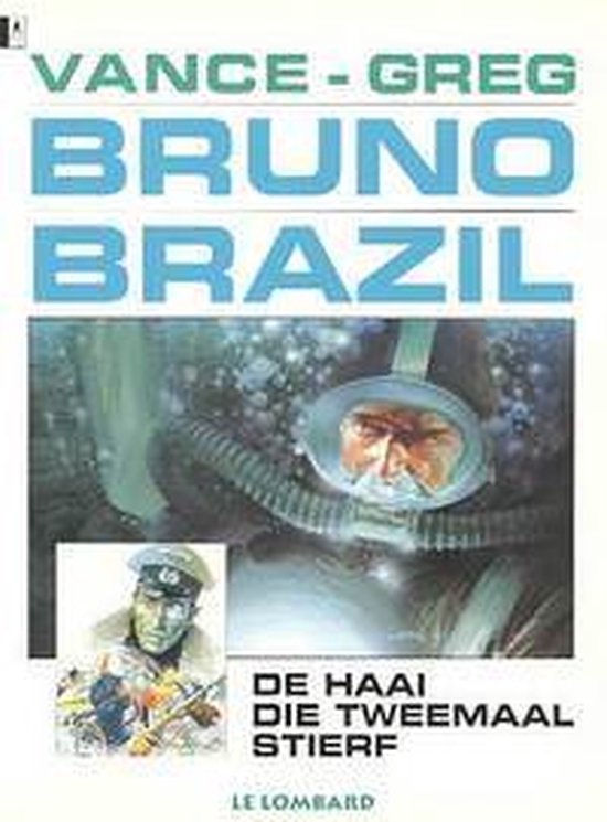 Kaft van Bruno Brazil 1: De haai die tweemaal stierf