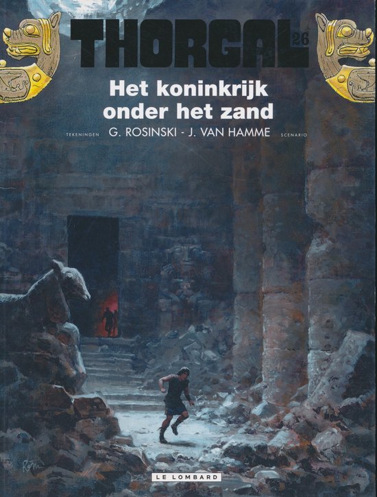 Kaft van Thorgal - SC 26 - Het Koninkrijk onder het Zand