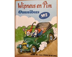 Kaft van Wipneus en Pim Omnibus No. 2, bevat: De wonderauto, Op stap met Kroko en Wipneus en Pim en het circus