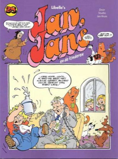 Kaft van Jan, Jans en de kinderen (Deel 28)