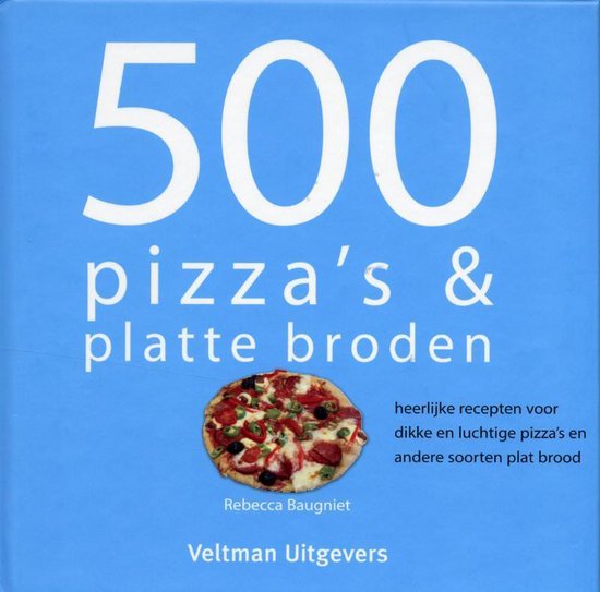 Kaft van 500 pizza's & platte broden