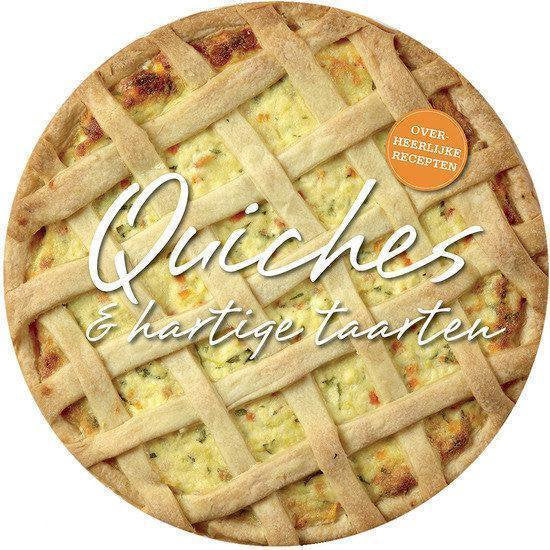 Kaft van Quiches & hartige taarten - het ronde boek