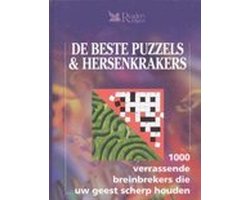Kaft van Beste puzzels en hersenkrakers