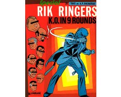 Kaft van Rik ringers 31. k.o. in 9 rounds