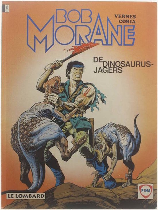 Kaft van Bob Morane - De dinosaurus jagers
