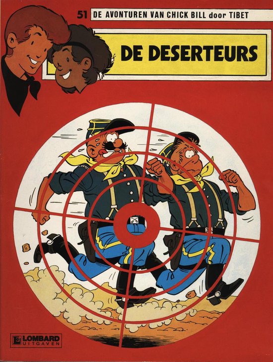 Kaft van Chick Bill - De deserteurs