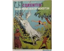 Kaft van Corentin en de prins van de woestyn