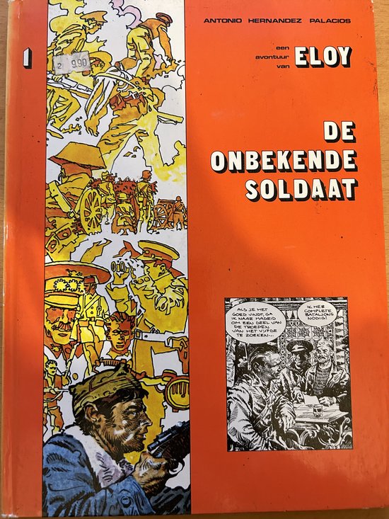 Kaft van De onbekende soldaat