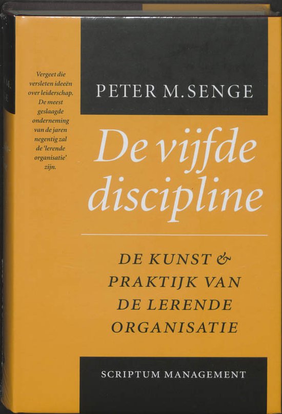 Kaft van Scriptum management - De vijfde discipline