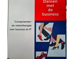 Kaft van Dansen met de business