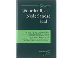 Kaft van Woordenlijst Nederlandse taal