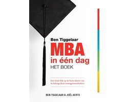 Kaft van Ben Tiggelaar MBA in een dag - het boek