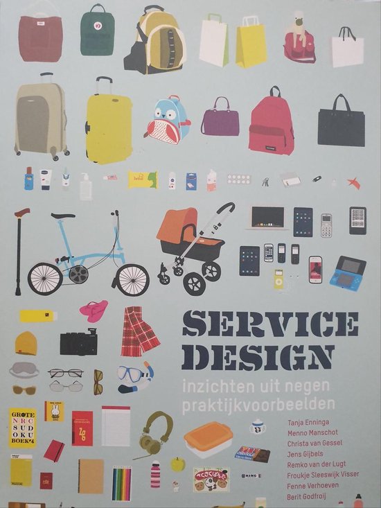 Kaft van Service design inzichten uit negen praktijkvoorbeelden