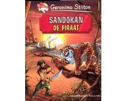 Kaft van Sandokan, de piraat