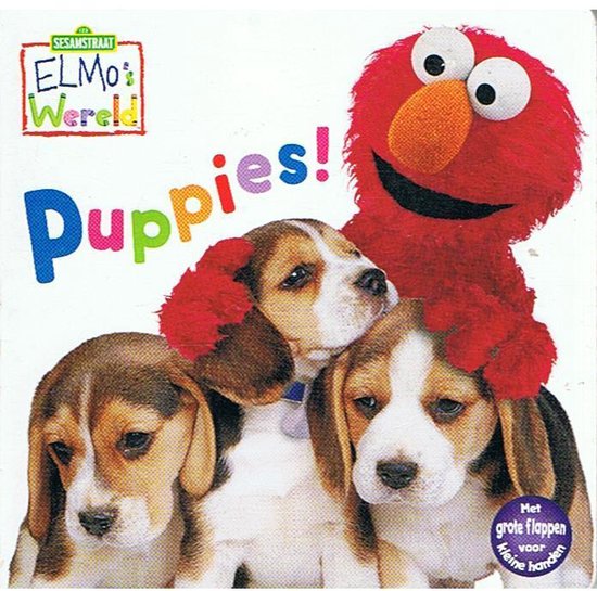Kaft van Elmo's Wereld Puppies !