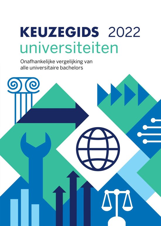Kaft van Keuzegids universiteiten 2022
