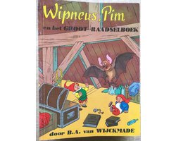 Kaft van Wipneus en Pim en het groot Raadselboek