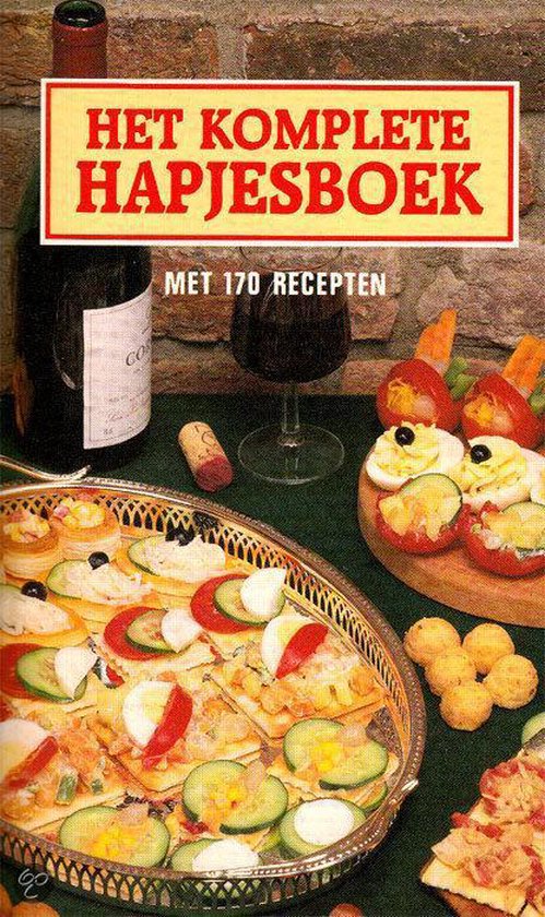 Kaft van Het komplete hapjesboek