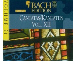 Kaft van Cantatas Vol.xii