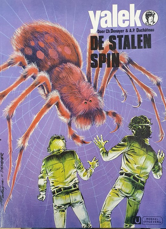 Kaft van Yalek, nr. 2. De Stalen Spin
