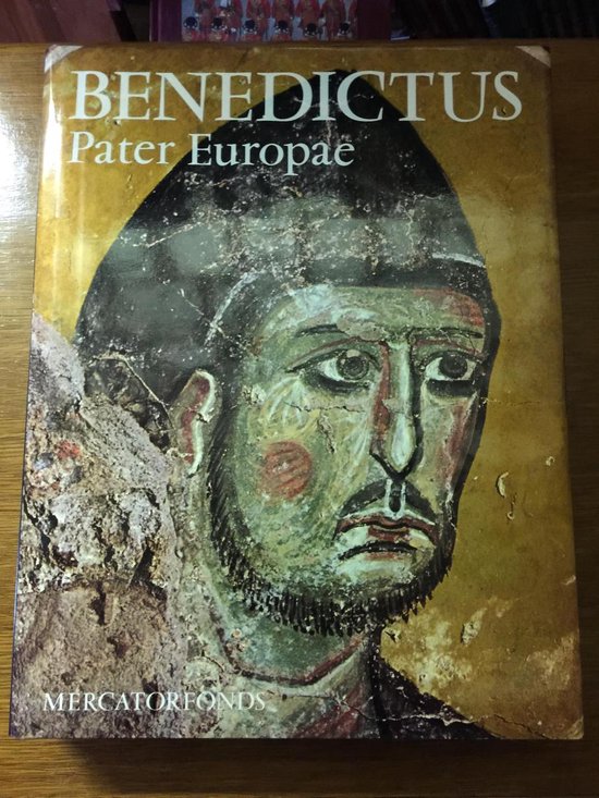 Kaft van Benedictus Pater Europae: religieuze kunst