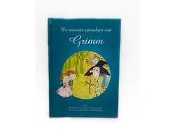 Kaft van De mooiste sprookjes van Grimm Deel 2 De visser en zijn vrouw - Hans en grietje - Kat en muis samen thuis - De kikkerkoning