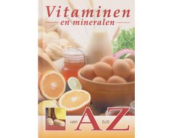 Kaft van Vitaminen en mineralen van A tot Z