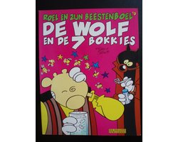 Kaft van Roel en zijn beestenboel - De wolf en de 7 bokkies