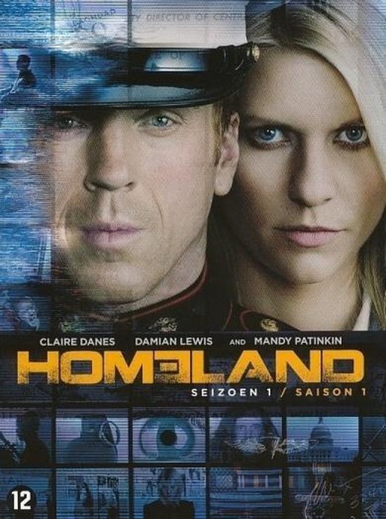 Kaft van Homeland - Seizoen 1 (DVD)