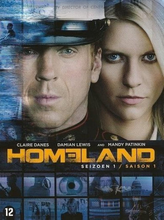 Kaft van Homeland - Seizoen 1 (DVD)