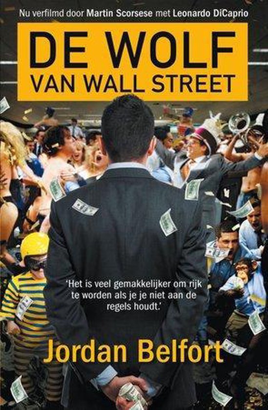 Kaft van De Wolf van Wall Street