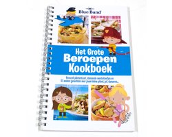 Kaft van Het Grote Beroepen Kookboek - Blue Band
