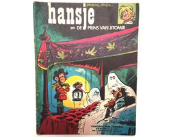 Kaft van Hansje en de prins van Jitomir Stripboek - 1970 - favorieten reeks